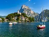 Jezero Traunsee v Solné komoře
